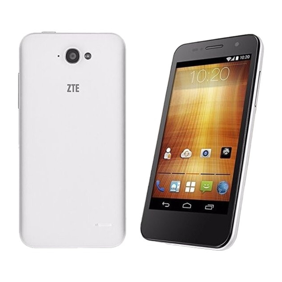 ZTE Blade Apex2 Handleiding