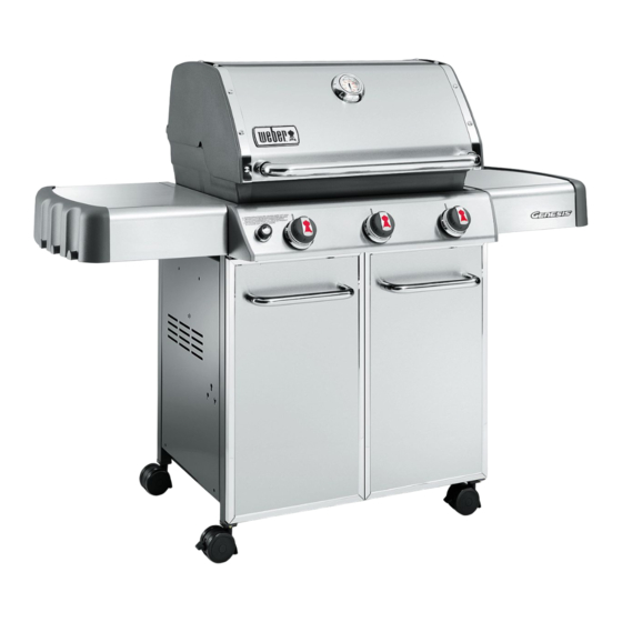 Weber Genesis E-310 Gebruikershandleiding