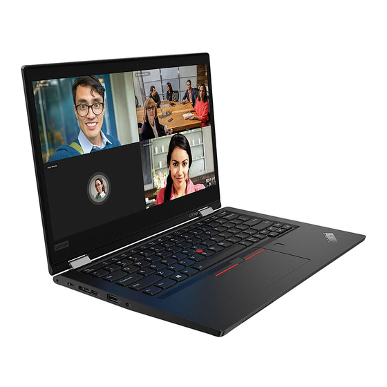 Lenovo ThinkPad L13 Gebruikershandleiding