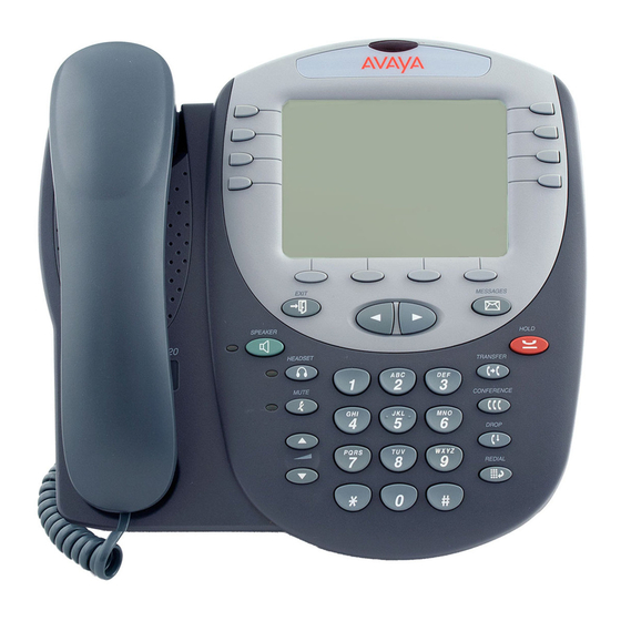 Avaya IP Office 5420 Gebruikershandleiding