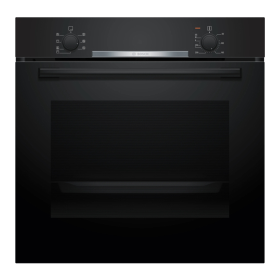 Bosch HBA510B 3 Series Gebruiksaanwijzing En Montagehandleiding