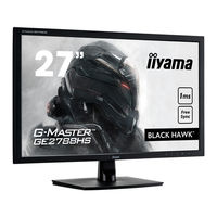 Iiyama G-Master GE2788HS Gebruikershandleiding