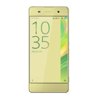 Sony Xperia XA Series Gebruikershandleiding