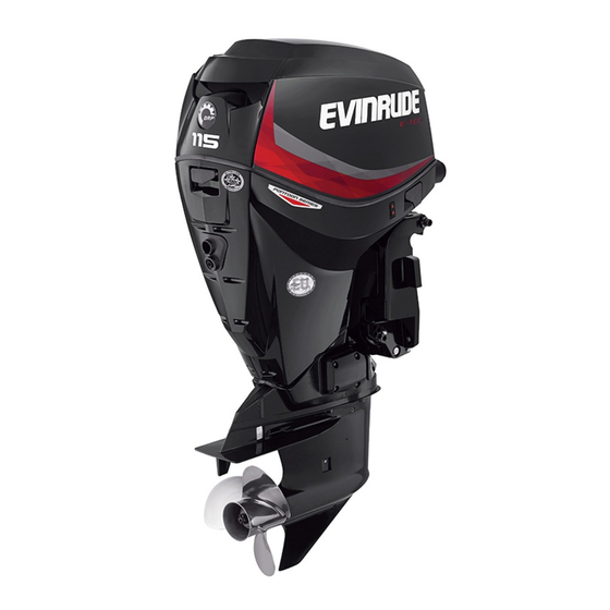 Evinrude E-TEC 115 Gebruikershandleiding