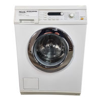 Miele W 3825 Gebruiksaanwijzing