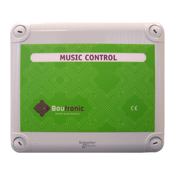 Boutronic Music Control 3 Handleiding