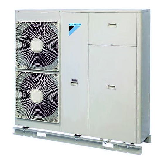 Daikin EWAQ009ACV3 Montagehandleiding