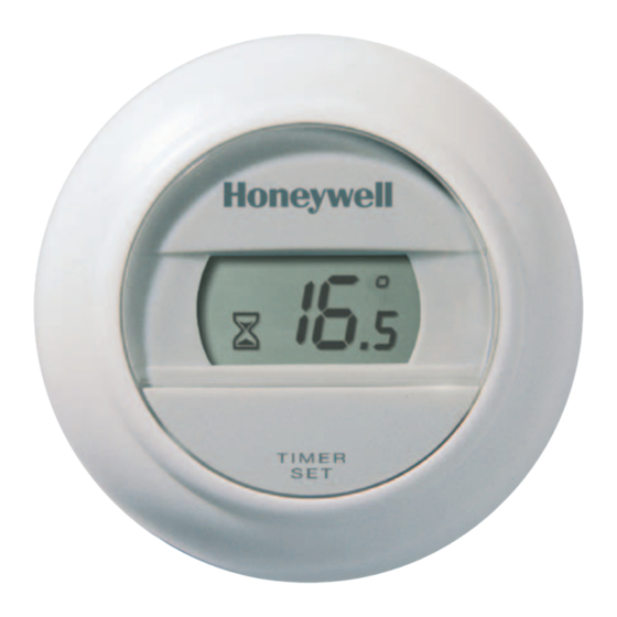 Honeywell Day Night Round T8715G1009 Installatiehandleiding