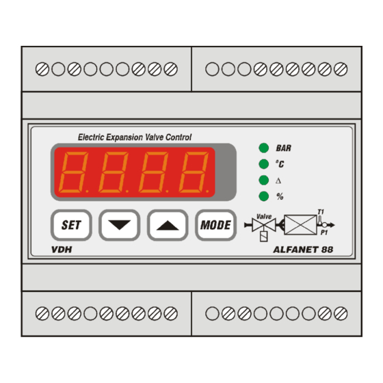 VDH ALFANET 88 PID EVR SSR Gebruiksaanwijzing