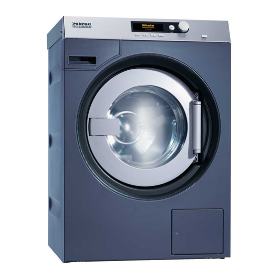 Miele PWT 6089 Vario XL Gebruiksaanwijzing En Opstellingsinstructies