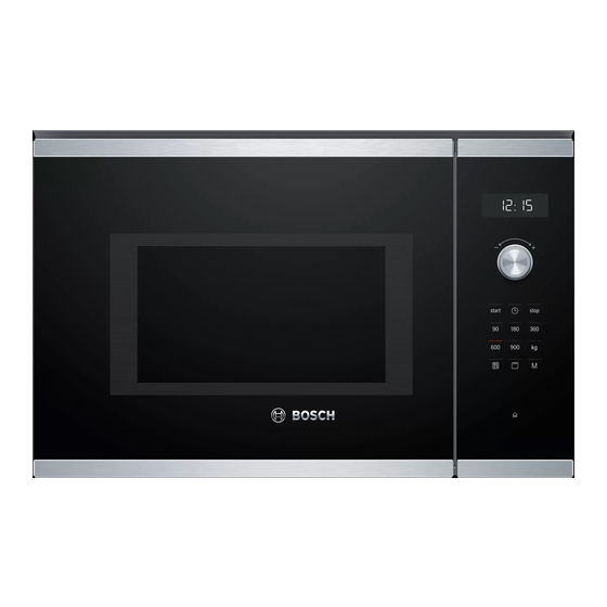 Bosch BEL454M 1 Series Gebruikershandleiding En Installatie-Instructies
