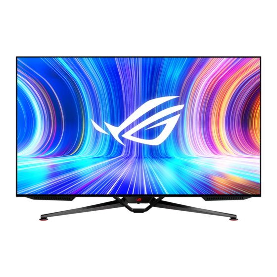 ASus ROG SWIFT OLED PG42UQ Gebruikershandleiding