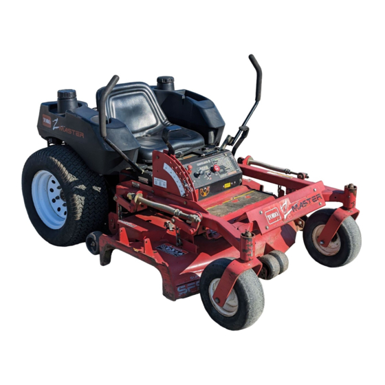 Toro Z-Master Z147 Bedieningshandleiding