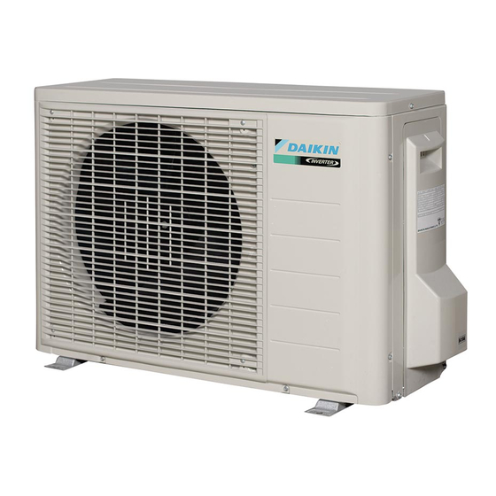 Daikin RXL25G3V1B Installatiehandleiding