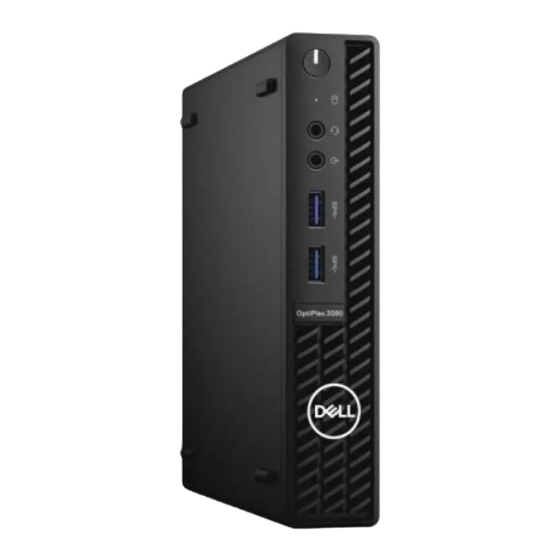 Dell OptiPlex 3080 Micro Onderhoudshandleiding