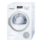 Wasdrogers Bosch WTW852S1NL Gebruikershandleiding