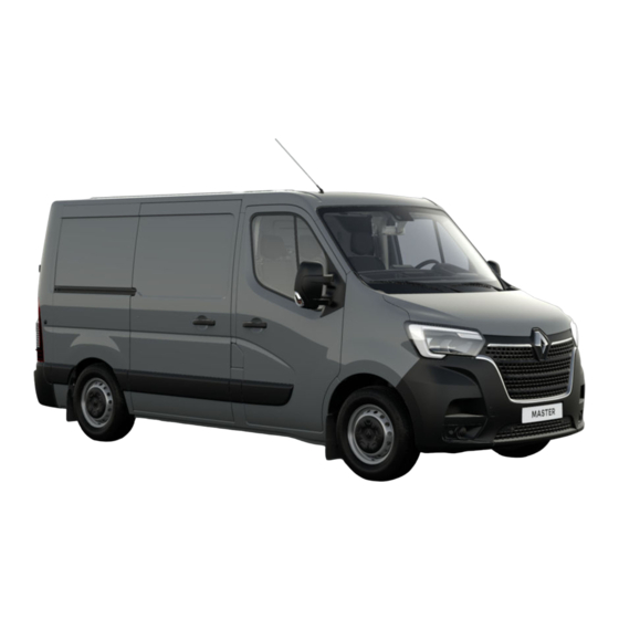 Renault MASTER 2022 Instructieboekje