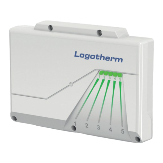 flamco Logotherm LogoTronic Gebruiksaanwijzing