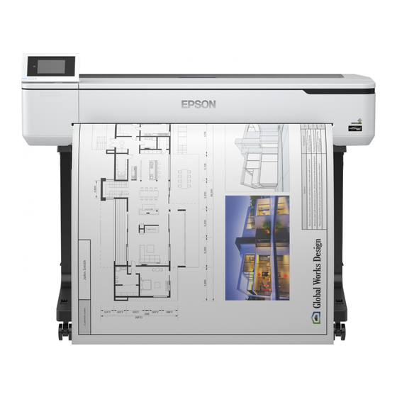 Epson SC-T5100 Series Gebruikershandleiding