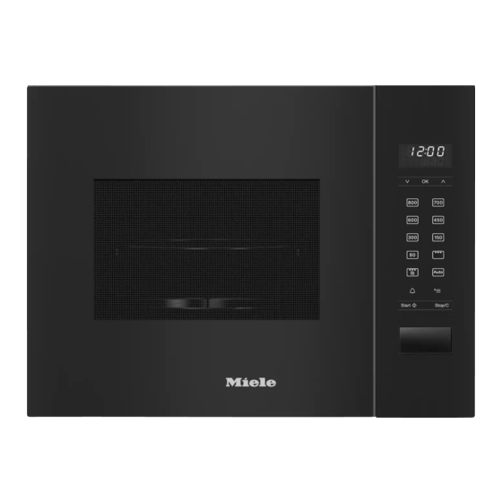 Miele M 2224 SC Gebruiksaanwijzing