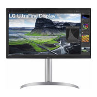 LG 32UQ85R Gebruikershandleiding