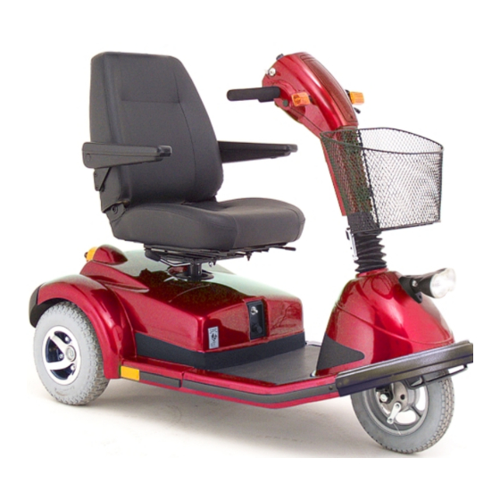 Pride Mobility Products Eclipse Gebruikshandleiding