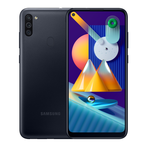 Samsung Galaxy M11 32GB Gebruiksaanwijzing