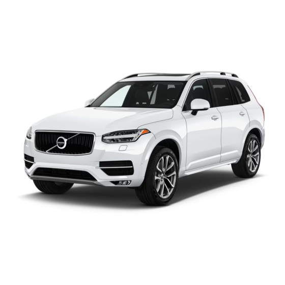 Volvo XC90 TWIN ENGINE 2018 Gebruikershandleiding