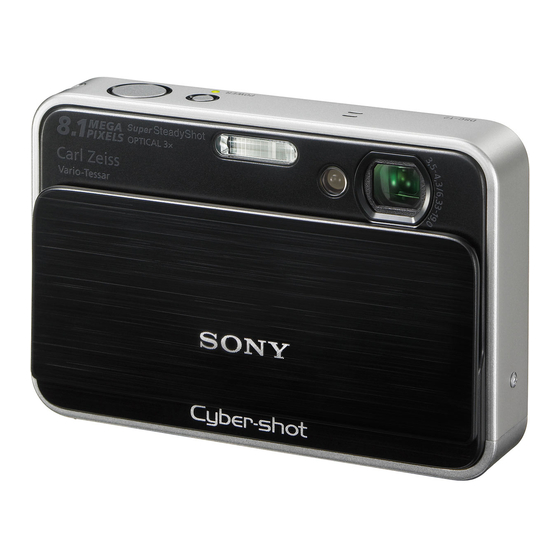 Sony Cyber-shot DSC-T2 Handleiding