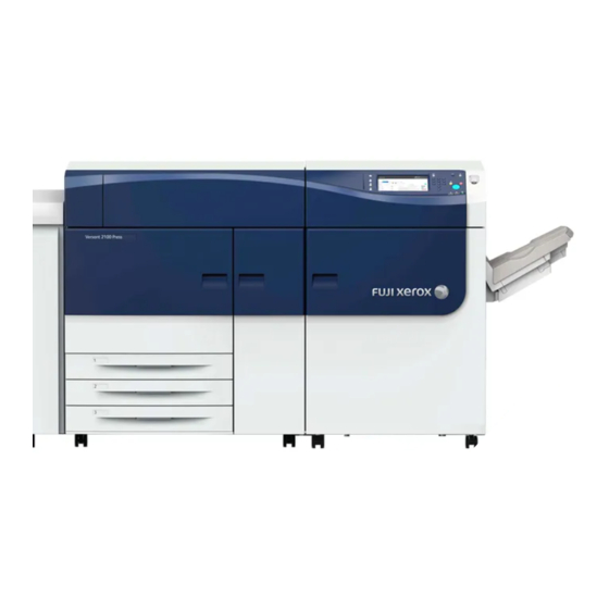 Xerox Versant 2100 Press Handleiding Voor De Gebruiker