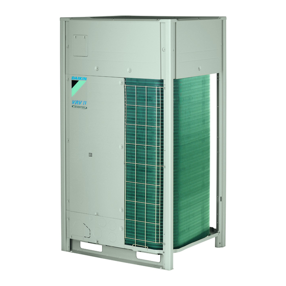 Daikin VRV IV+ RYYQ8U7Y1B Series Uitgebreide Handleiding Voor De Installateur En De Gebruiker