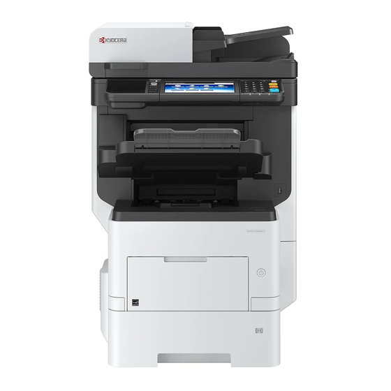 Kyocera ECOSYS M3860idnf Gebruikershandleiding