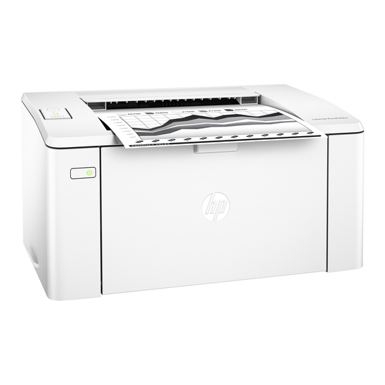 HP LaserJet Pro M101 Gebruikershandleiding