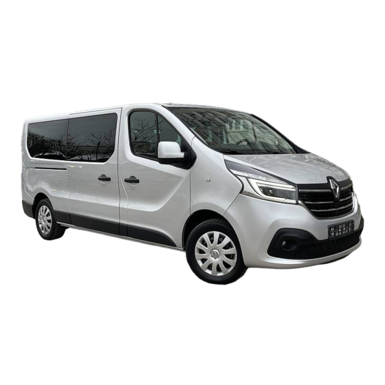 Renault TRAFIC 2020 Instructieboekje