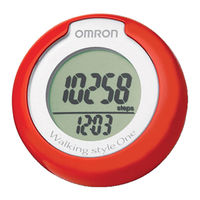 Omron Walking style One Gebruiksaanwijzing