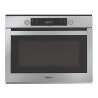 Whirlpool AMW 825 IX Handleiding Voor Gebruik En Onderhoud