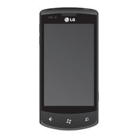 LG E900 Gebruikershandleiding