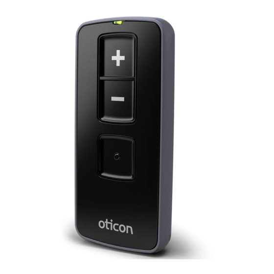 oticon 2.0 Gebruiksaanwijzing