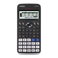 Casio fx-991EX Gebruiksaanwijzing