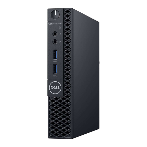 Dell OptiPlex 3070 Micro Servicehandleiding