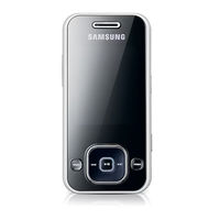 Samsung SGH-F250 Gebruiksaanwijzing