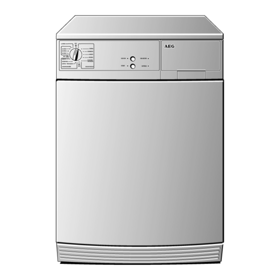 AEG LAVATHERM T500 Gebruiksaanwijzing