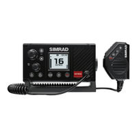 Simrad 000-14491-001 Gebruikershandleiding