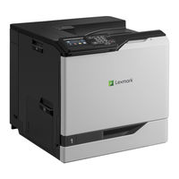 Lexmark C6160 Gebruikershandleiding