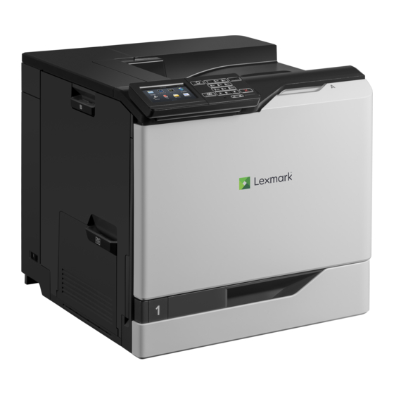 Lexmark C6100 Series Gebruikershandleiding