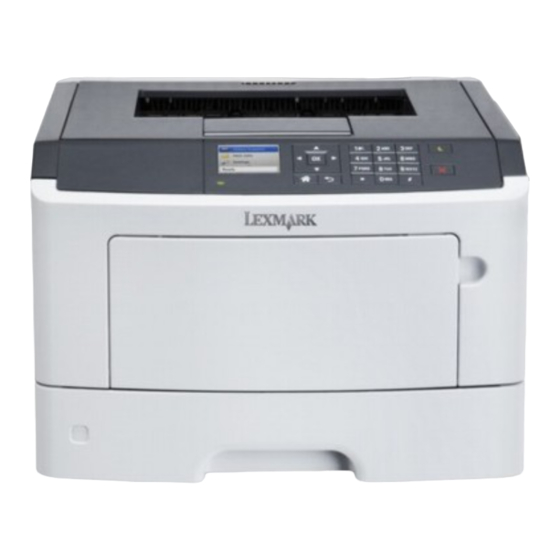 Lexmark M1100 Series Gebruikershandleiding