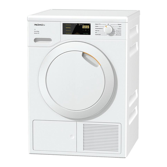 Miele TDD 420 WP 120 Series Gebruiksaanwijzing