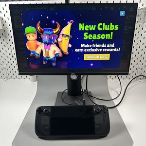 Je Steam Deck OLED-console aansluiten op een tv of monitor