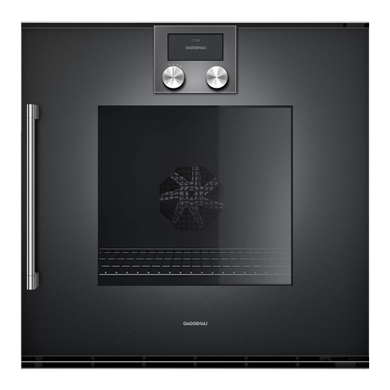 Gaggenau BOP 220 Gebruiksaanwijzing