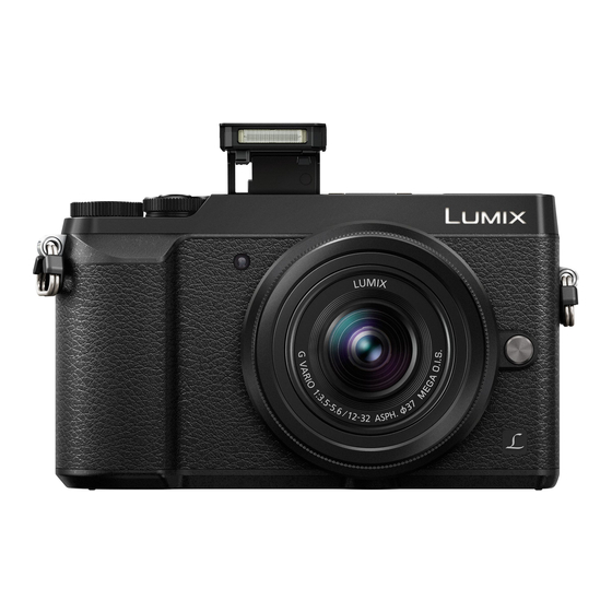 Panasonic Lumix DMC-GX80K Gebruiksaanwijzing